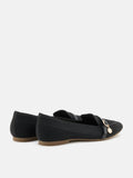 PAZZION, Annabelle Flyknit Loafers, Black