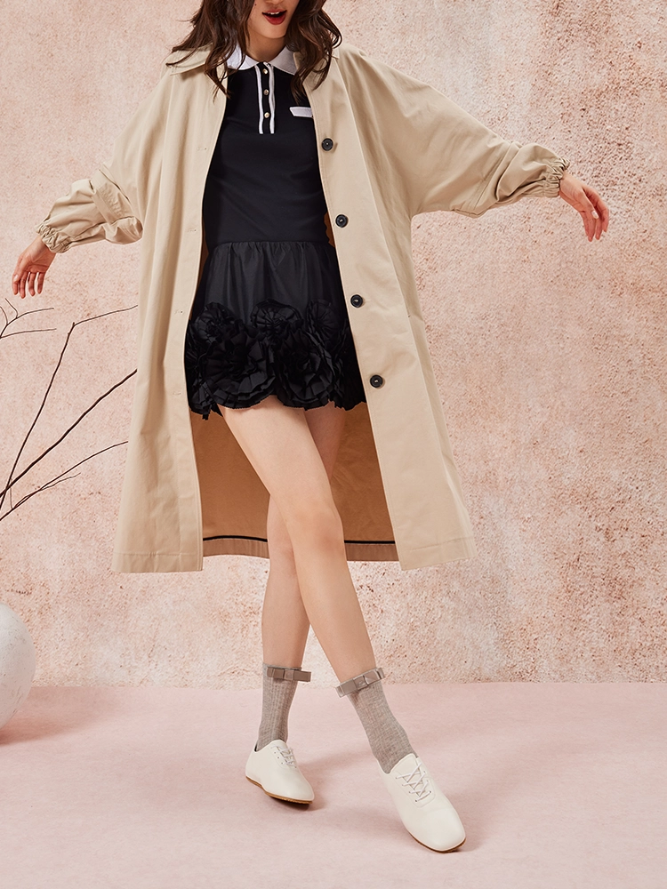 PAZZION, Arden Classic Lace-Up Flats, White