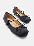 PAZZION, C125-2A MARYJANE-FLATS, Black