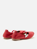 PAZZION, Cheryl Charm Mary Janes, Red