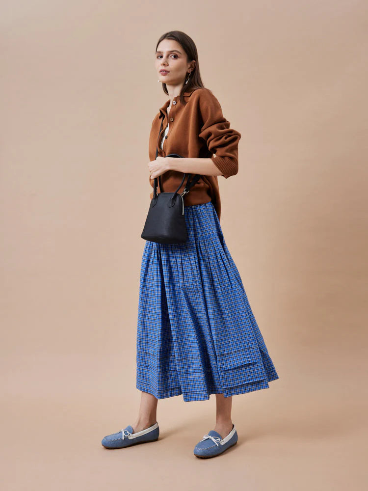 PAZZION, Clara Rounded Top Handle Bag, Black