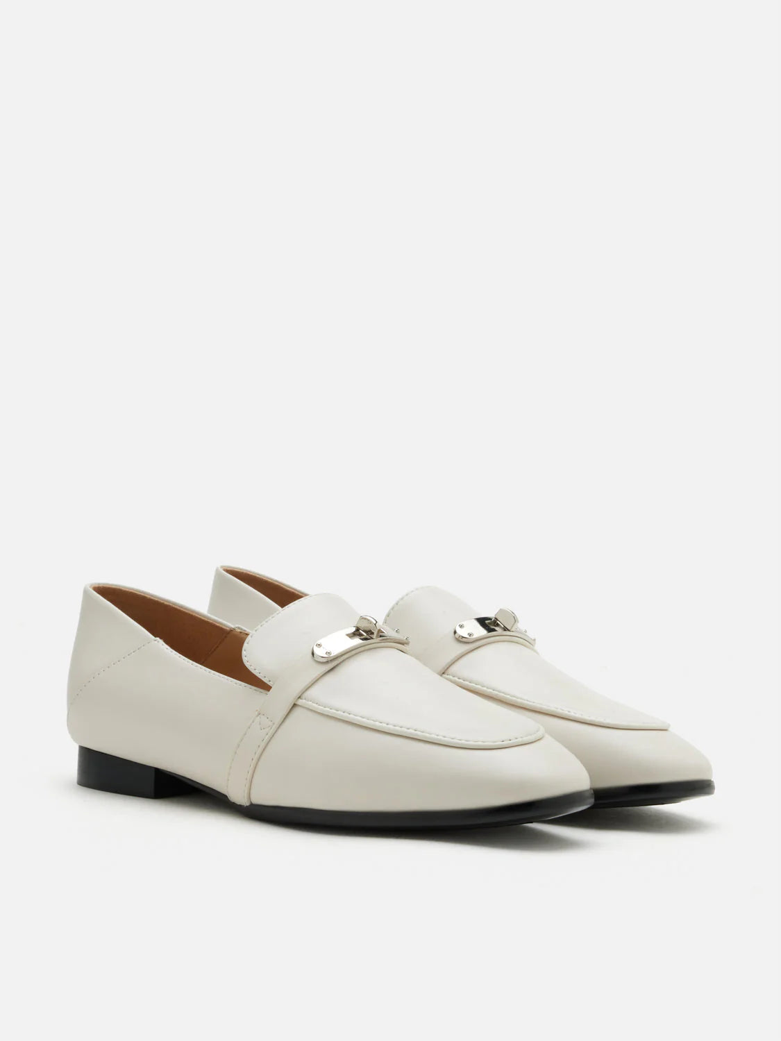 PAZZION, Felicity Classic Loafers, Beige