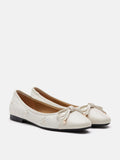 Heather Embellished Bow Ballet Flats