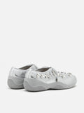 PAZZION, Isabeli Crystal-Embellished Lace-Up Sneakers, Silver