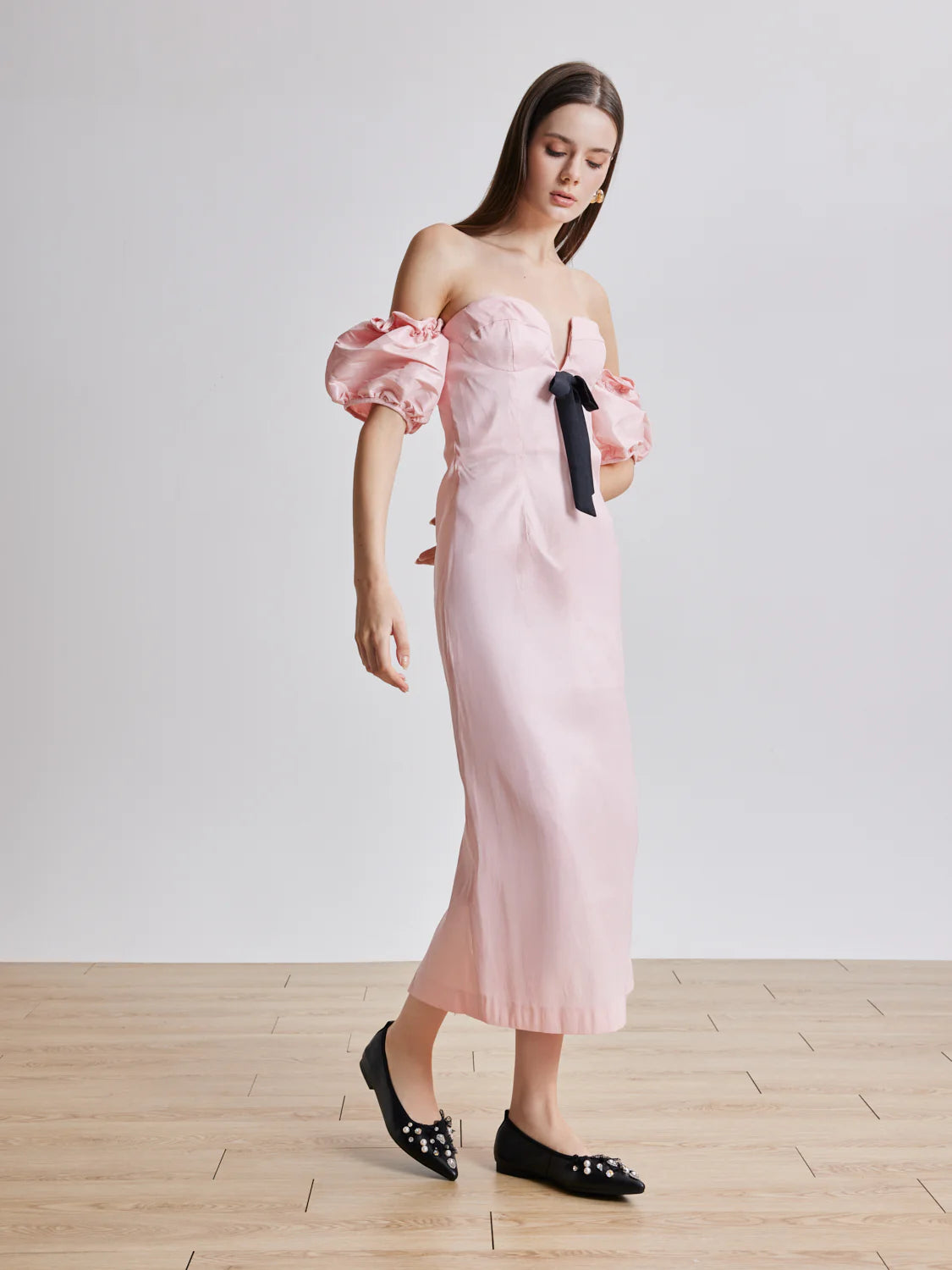 Alasdair Embellished Pointed Toe Flats