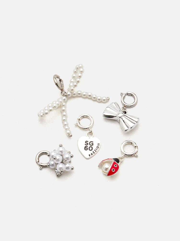 PAZZION, Mini Cheryl Charm Mary Janes, Red