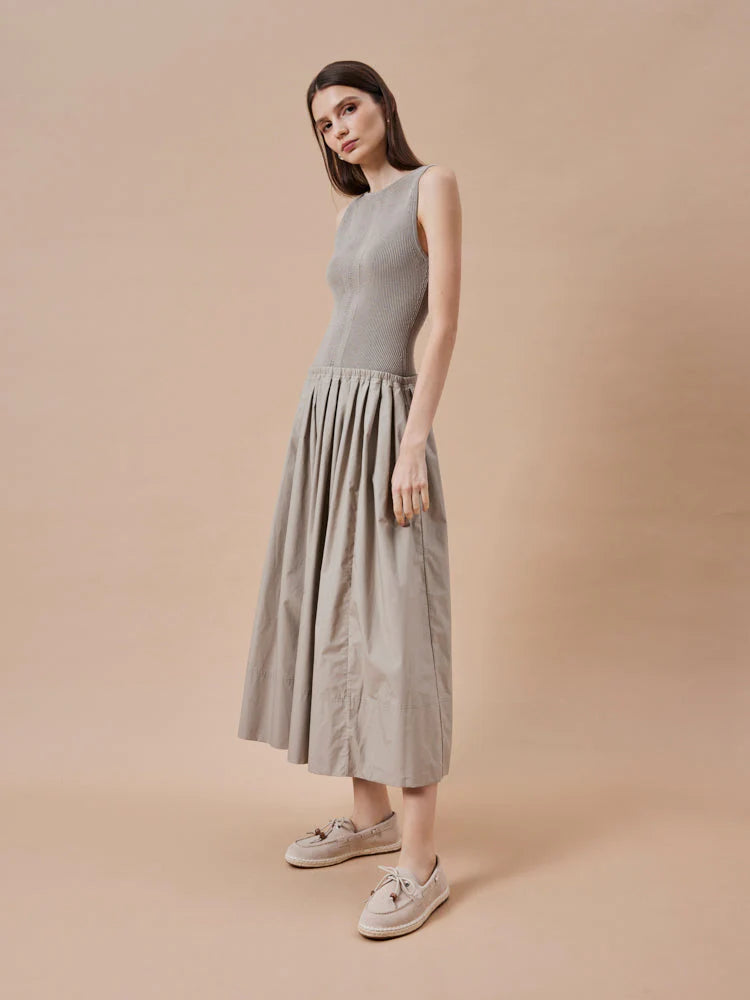 PAZZION, Misha Suede Espadrille Loafers, Beige