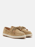 Misha Suede Espadrille Loafers