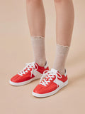 PAZZION, Nicole Everyday Sneakers, Red