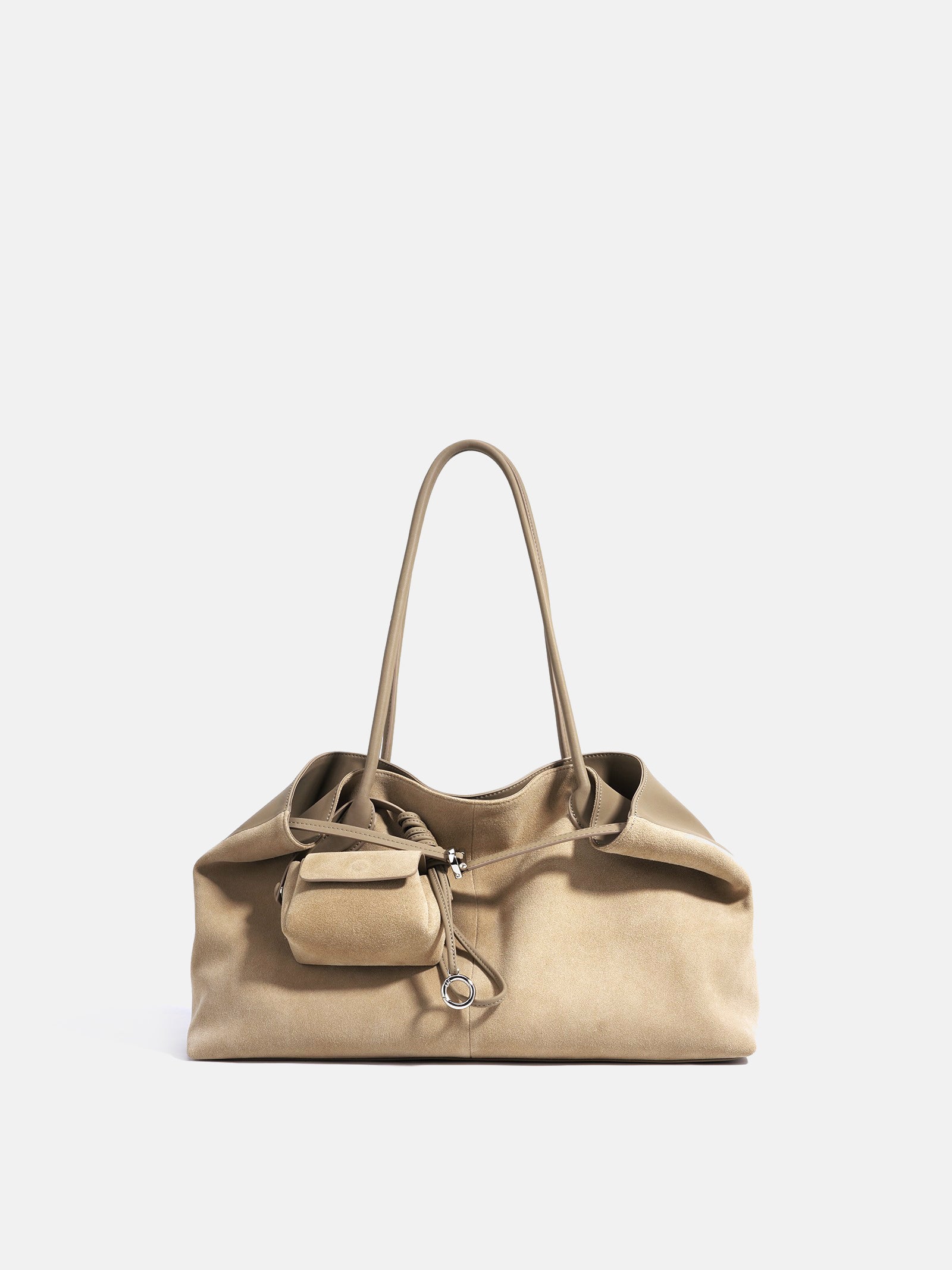PAZZION, Santina Convertible Tote, Almond