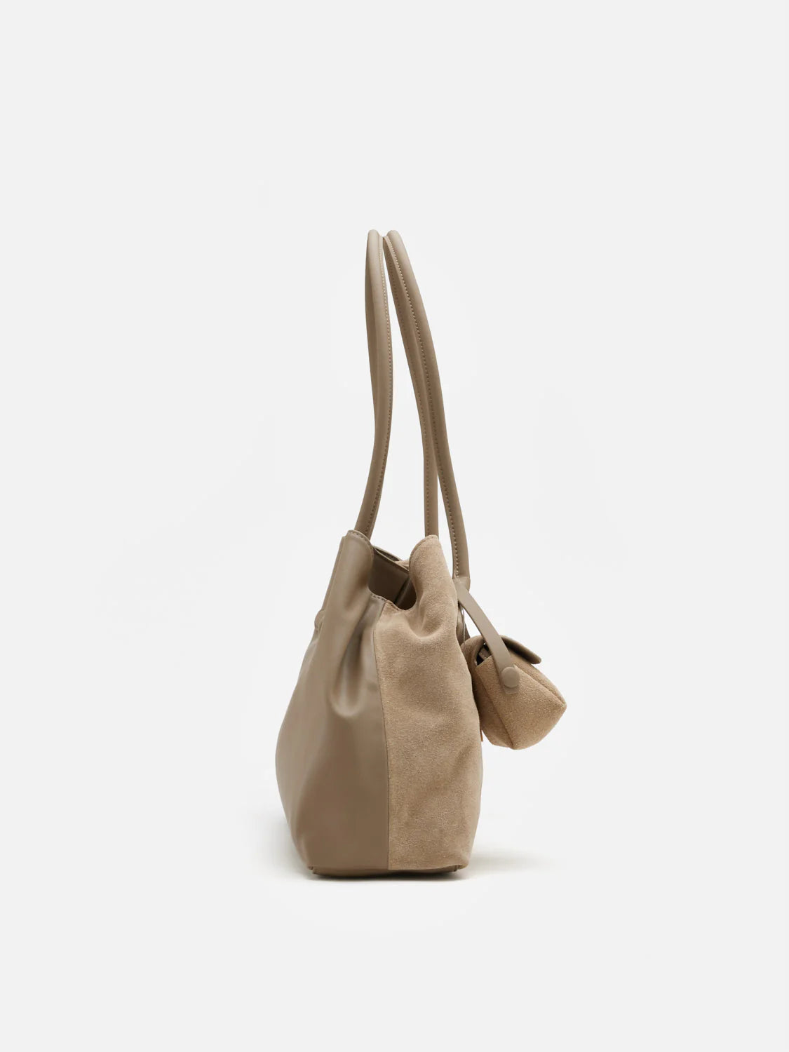 PAZZION, Santina Convertible Tote, Almond
