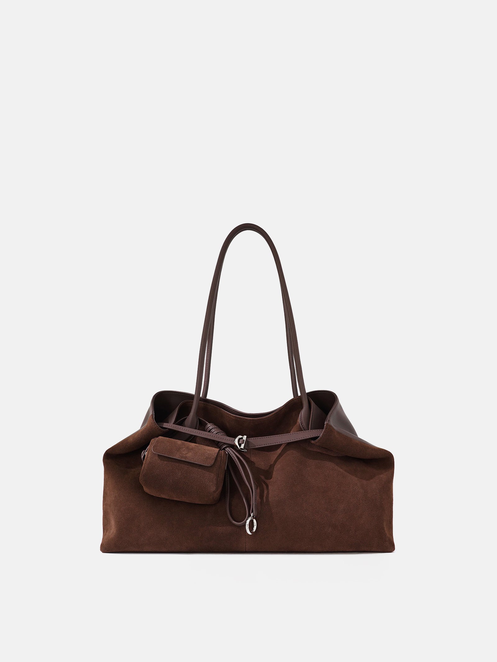 PAZZION, Santina Convertible Tote, Darkbrown