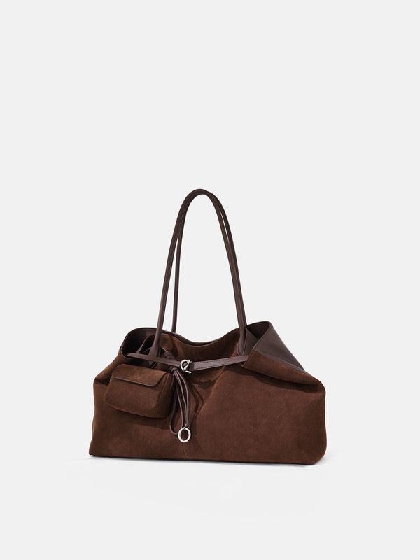 PAZZION, Santina Convertible Tote, Darkbrown