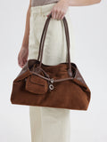 PAZZION, Santina Convertible Tote, Darkbrown