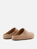 PAZZION, Sereno Suede Slip-On Mules, Khaki