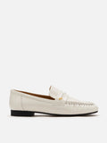 PAZZION, Silvia Accented Penny Loafers, Beige