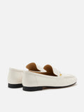 PAZZION, Silvia Accented Penny Loafers, Beige