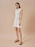 PAZZION, Alaia Buckled Suede Slides, Almond