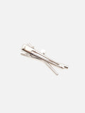 PAZZION, Arielle Diamante Hair Clip, Silver