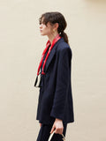 PAZZION, Audrey Printed Scarf, Red