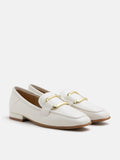 PAZZION, Cariad Loafer Flats, Beige