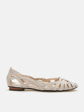 PAZZION, Celina Strappy Flats, White