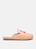 PAZZION, Cherry-ish You Slip On Mules, Pink