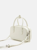 PAZZION, Claudette Bowling Bag, White