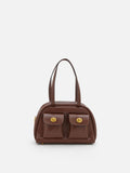 Danica Leather Bowling Bag