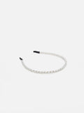 PAZZION, Dara Diamante Hair Band, Silver