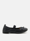 PAZZION, Delilah Bow Mary Janes, Black