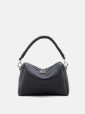 PAZZION, Donna Knotted Double Handle Bag, Black