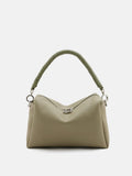 PAZZION, Donna Knotted Double Handle Bag, Green