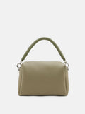PAZZION, Donna Knotted Double Handle Bag, Green