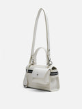 PAZZION, Elettra Compact Satchel, Beige