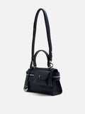 PAZZION, Elettra Compact Satchel, Black