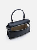 PAZZION, Elettra Compact Satchel, Black