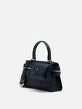 PAZZION, Elettra Compact Satchel, Black