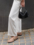 PAZZION, Ellie Mesh Buckled Mary Janes, Almond