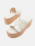 PAZZION, Elmira M.Ori Cage Wedges, Beige