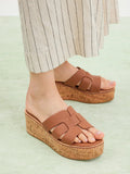 PAZZION, Elmira M.Ori Cage Wedges, Brown