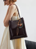 PAZZION, Fionarissa Leather Tote, Wine