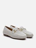 Haider Woven Perforated Moccasins