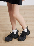 PAZZION, Imogen Bow Sneakers, Black