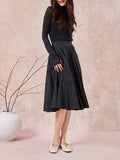 PAZZION, Issey Gathered Ruched Bow Mary Janes, Beige