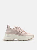 PAZZION, Kailani Crystal Embellished Flyknit Sneakers, Pink