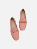 PAZZION, Lica Tie Buckle Moccasin, Melon