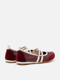 PAZZION, Liravelle Double-Strap Suede Mary Janes, Wine