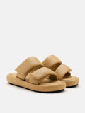 PAZZION, Micha Sandals, Almond