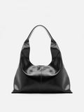 PAZZION, Ophelia Curved Shoulder Bag, Black